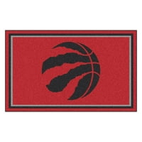 - Tepih Toronto Raptors dimenzija 4 do 6 inča