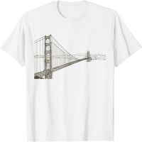 Majica mosta San Francisco Golden Gate Bridge