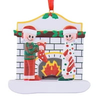 Personalizirani obiteljski Božićni ukras ukras za božićno drvce ukras za božićne blagdane