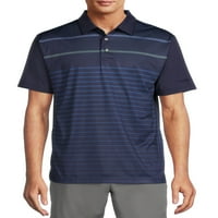 Ben Hogan muški i veliki muški prsa Stripe golf polo majica, do 5xl