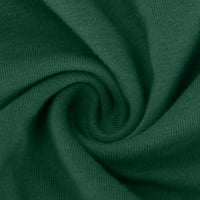 Zelene ženske ljetne haljine ležerna boho Maksi haljina za plažu S cvjetnim printom i džepovima u Sjedinjenim