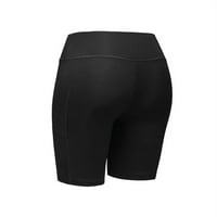 Ženske kratke hlače koje se brzo suše ženske rastezljive kratke kratke hlače s džepom Casual fitness kratke hlače,
